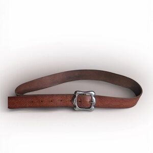 American Eagle Outfitters Dark Brown Leather Belt